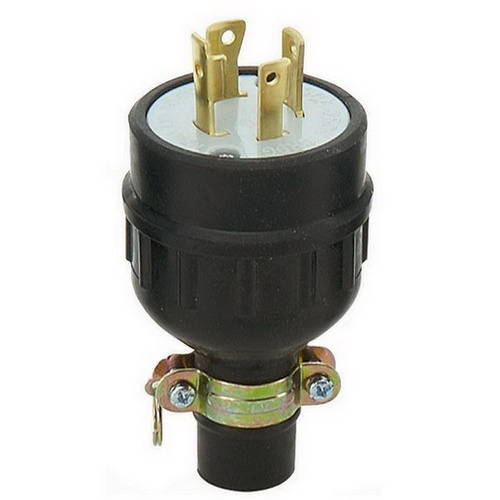 NEMA 15-30 Locking Rubber Plug 